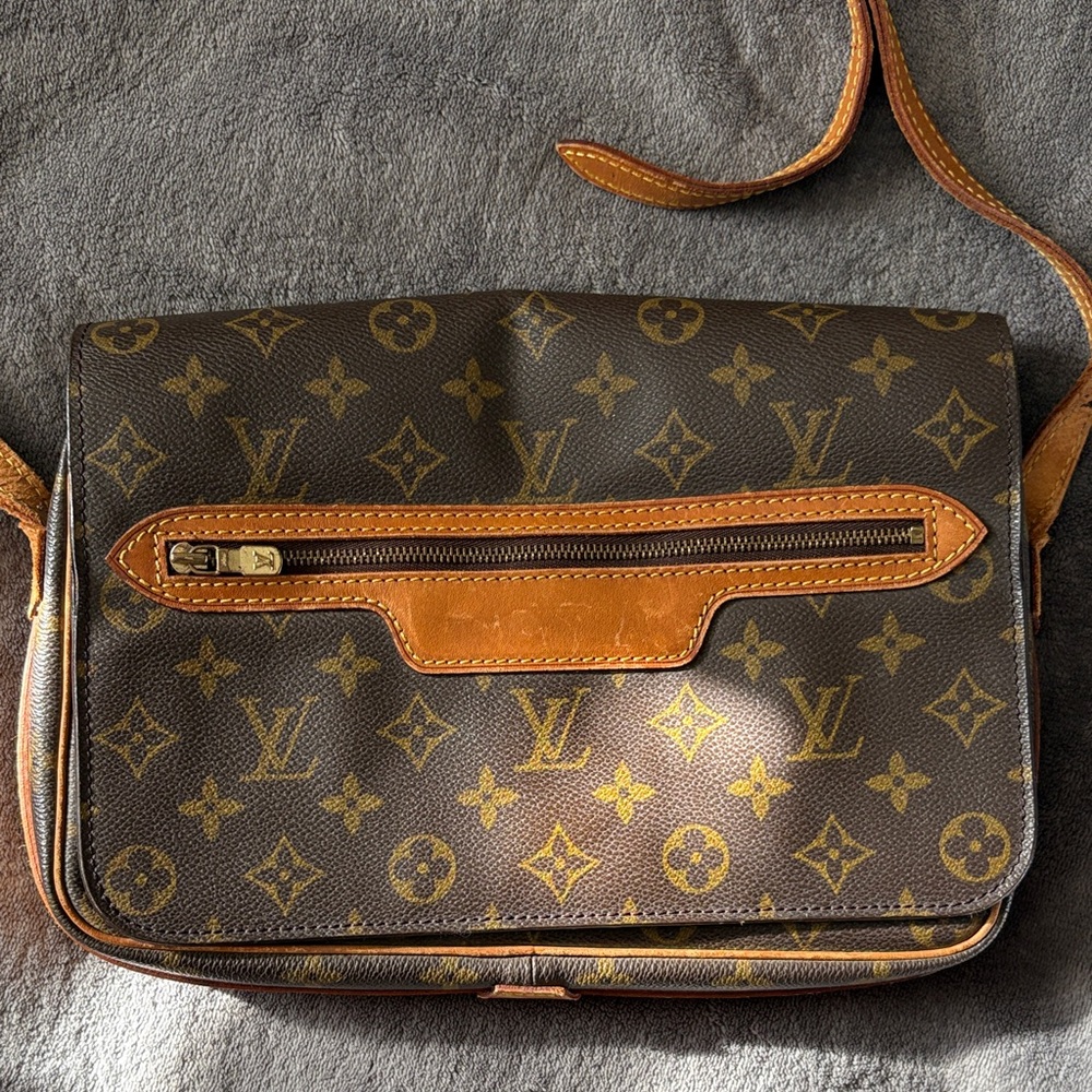Louis Vuitton Monogram Brown Messenger Bag